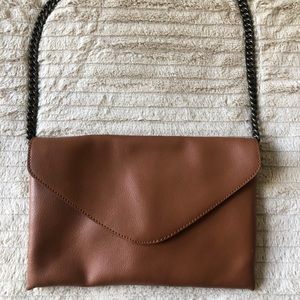 J.Crew chain envelope shoulder bag